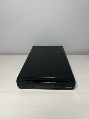 Nintendo Wii U Black 32GB Console Only No Power Cable WUP-101
